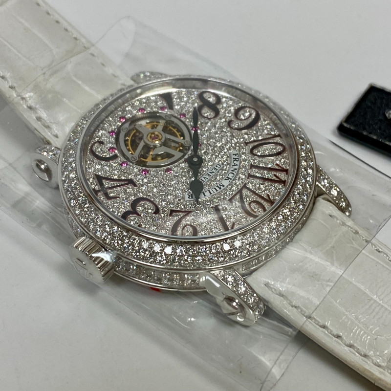Franck Muller Round Imperial Tourbillion Watch 7008 T D CD Unworn