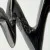 Heart Pulse Black Rhodium 925 Silver Cubic Zirconia Ring Sz 9.5