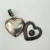 Vintage Marcasite Mother of Pearl Heart Locket/Pendant Sterling Silver Thailand