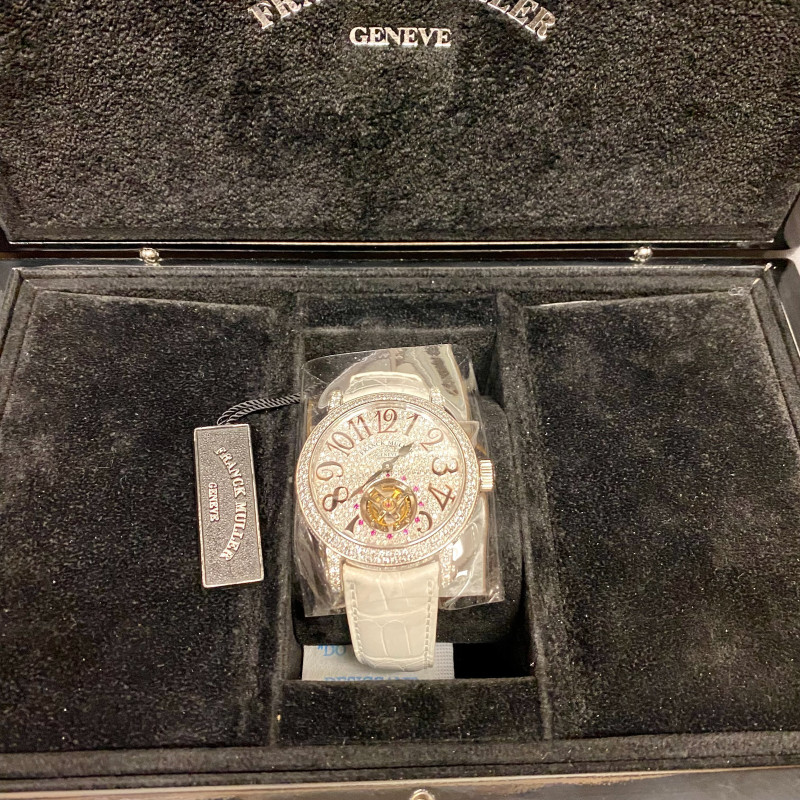 Franck Muller Round Imperial Tourbillion Watch 7008 T D CD Unworn