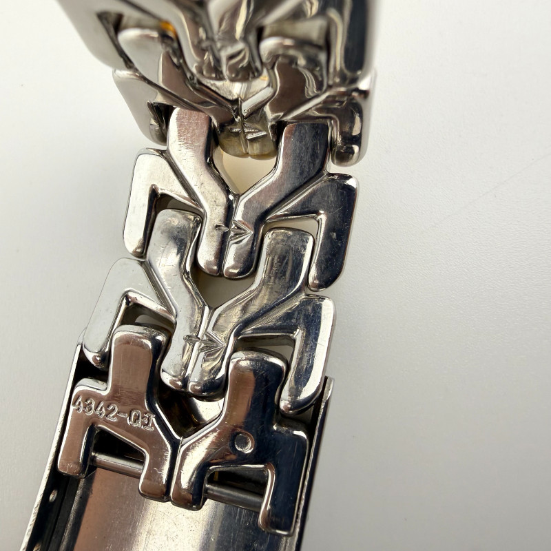 Seiko Two-Tone Sport 100 Men's Watch Two Tone Gold & Steel Date Quartz