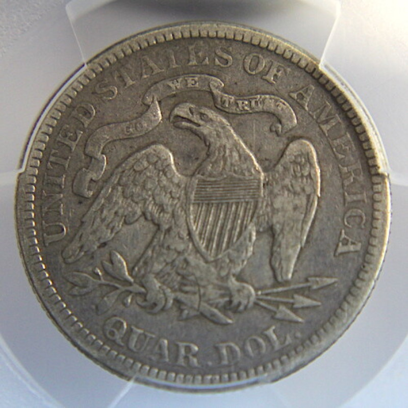 1877 PCGS VF30 LIBERTY SEATED 25c 1877 PCGS VF30 LIBERTY SEATED 25c