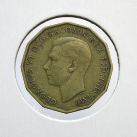 1939 Great Britain 3 Pence KM# 849    #3