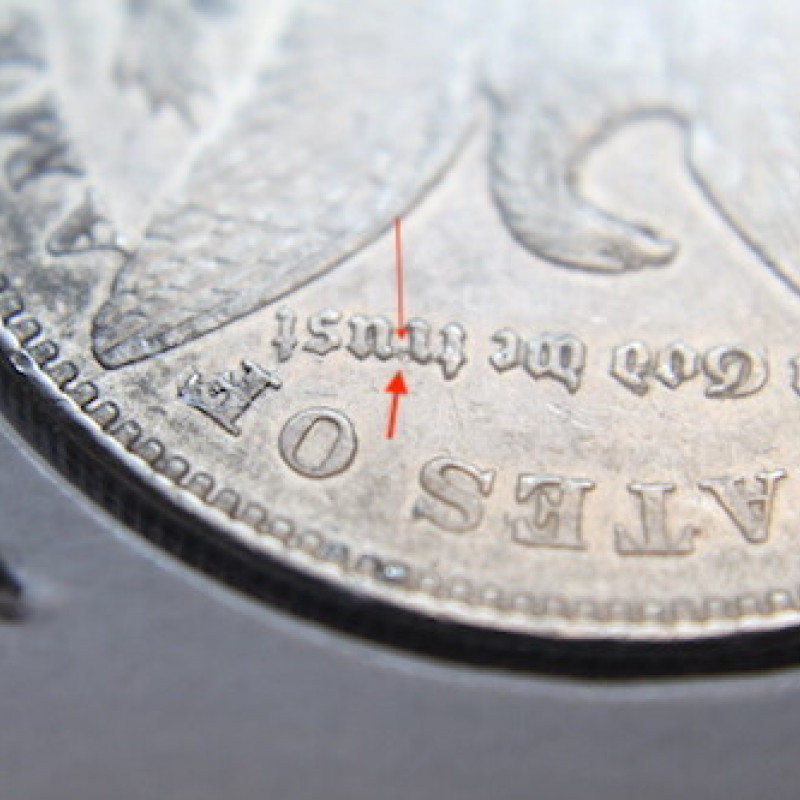 1878 7TF MORGAN DOLLAR TIERA DOUBLE LIBERTY 