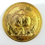 RARE NAPOLEON II GILDED BRONZE MEDAL 1811 BIRTH OF THE KING OF ROME