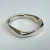 Pandora Liquid Silver Flow Size 8.5 Sterling Silver 925 Ring Retired Signed ALE