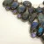 Antique Natural Labradoriten Necklace, Silver 900