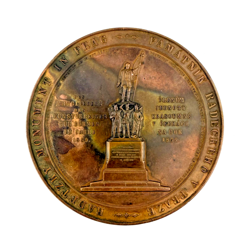 Austria, Imperial. A Field Marshal Radetzky Table Medal, c. 1859