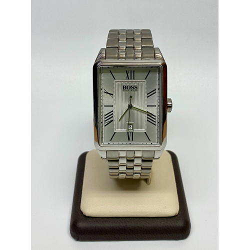 Vintage Hugo Boss Rectangular Silver Dial Quartz Vintage Hugo Boss Rectangular Silver Dial Quartz