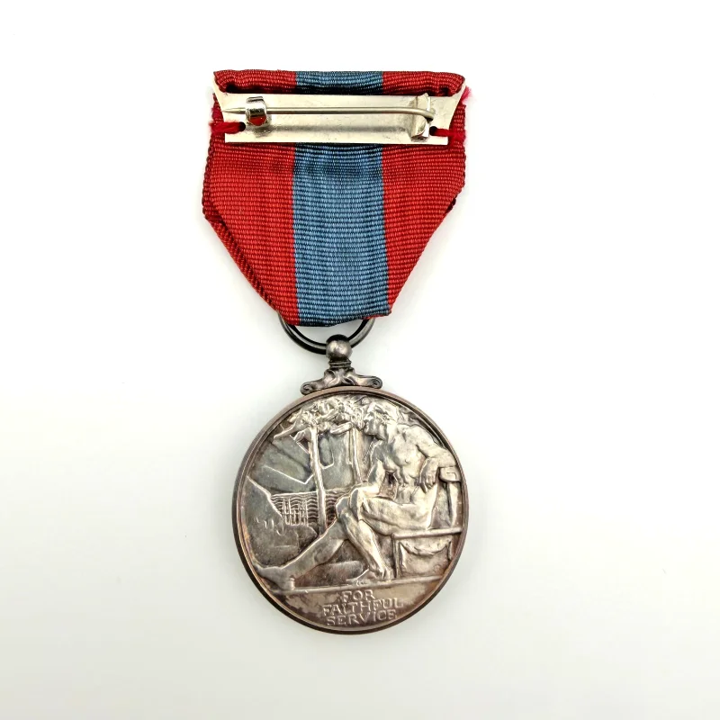 Imperial Service Medal to Harry Ambridge, Elizabeth II issue in Official case