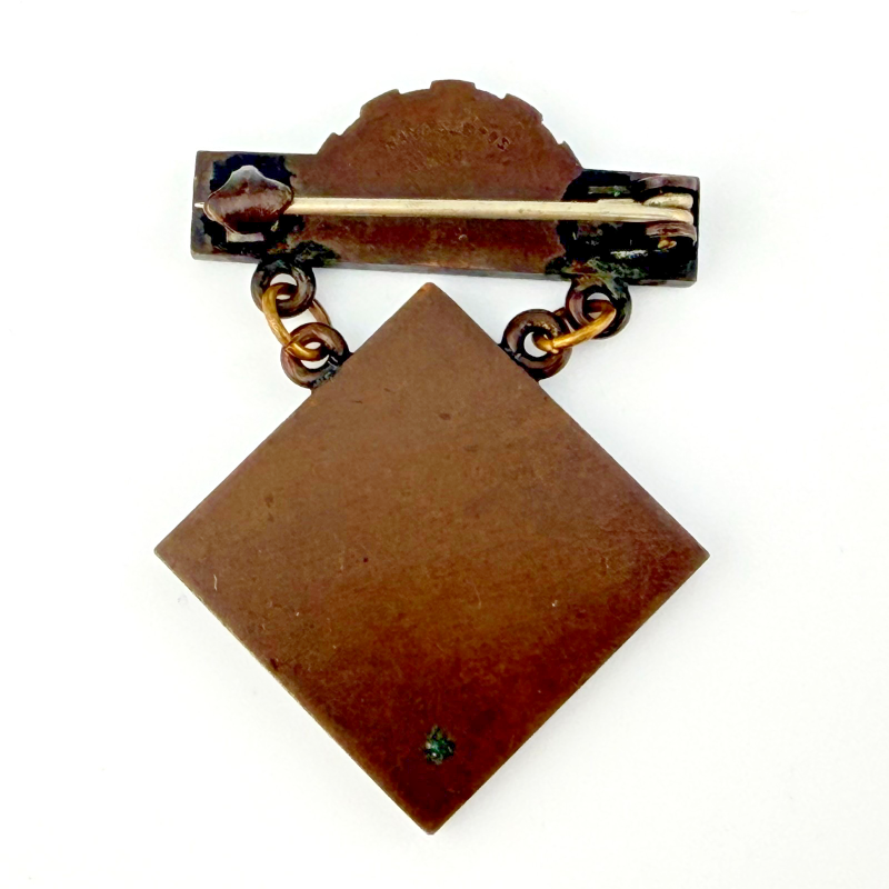 1901 US Pre WWI Massachusetts Volunteer Militia Revolver Shooting Badge