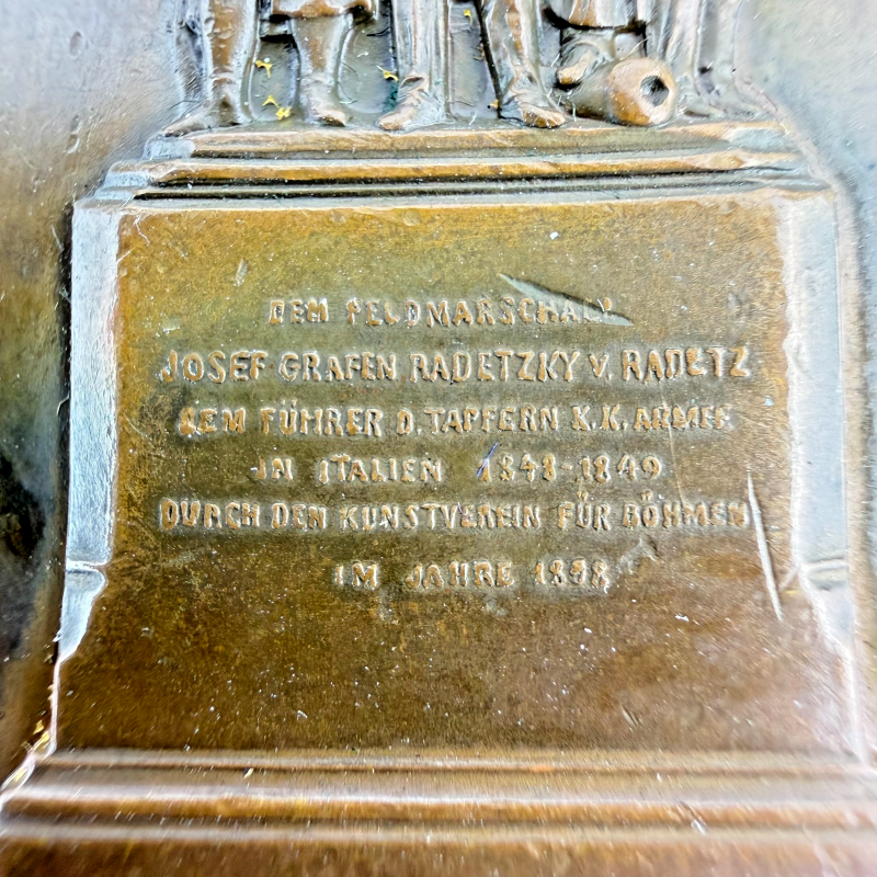 Austria, Imperial. A Field Marshal Radetzky Table Medal, c. 1859