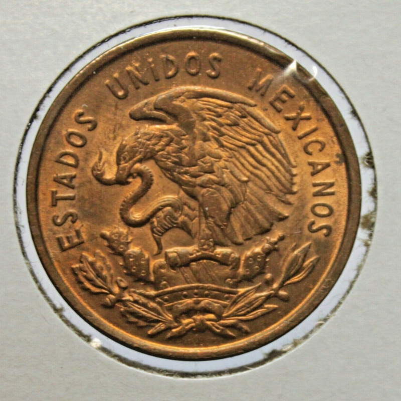 DIEZ Centavos Mexico Coin Old Piece Estados Unidos Mexicano 1959 # 35 DIEZ Centavos Mexico Coin Old Piece Estados Unidos Mexicano 1959 # 35