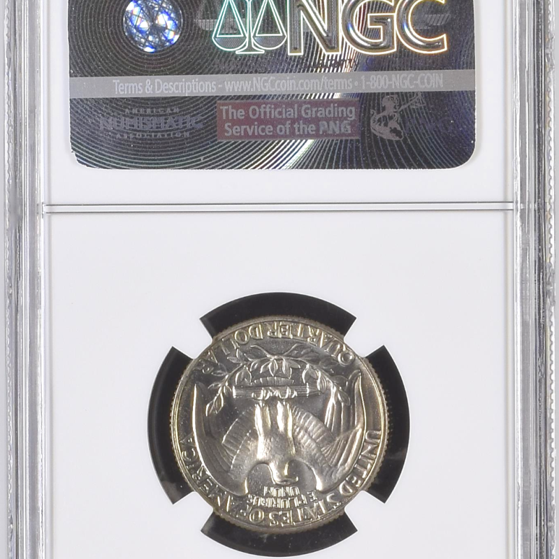 NGC 1967 SMS George Washington 25 cent MS 67  NGC 1967 SMS George Washington 25 cent MS 67