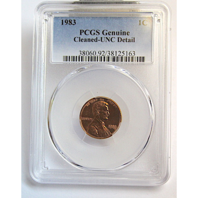 1983 PCGS LINCOLN MEMORIAL 1c 1983 PCGS LINCOLN MEMORIAL 1c