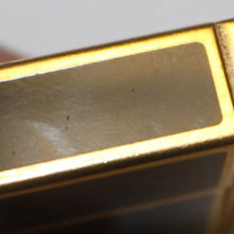 Vintage S Z Dupont Gold Electro Plated Lighter