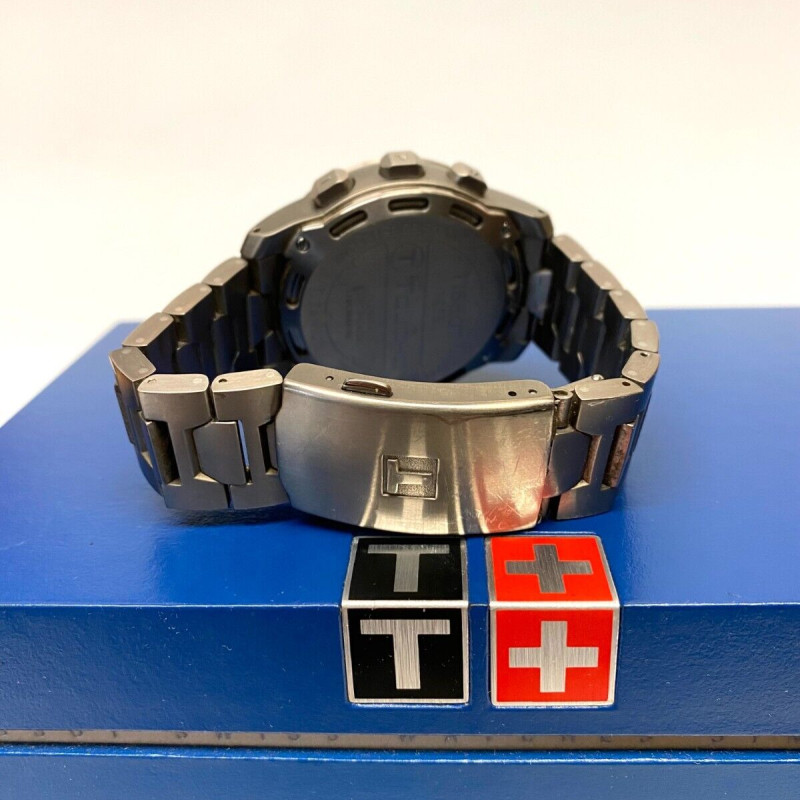 Tissot T Touch T047420A Titanium Swiss Made Smart Watch Full Pack
