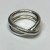 Vintage Tiffany & Co. Paloma Picasso Le Circle Crossover Band Ring Size 6 Y2K Vintage Tiffany & Co. Paloma Picasso Le Circle Crossover Band Ring Size 6 Y2K