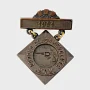1901 US Pre WWI Massachusetts Volunteer Militia Revolver Shooting Badge