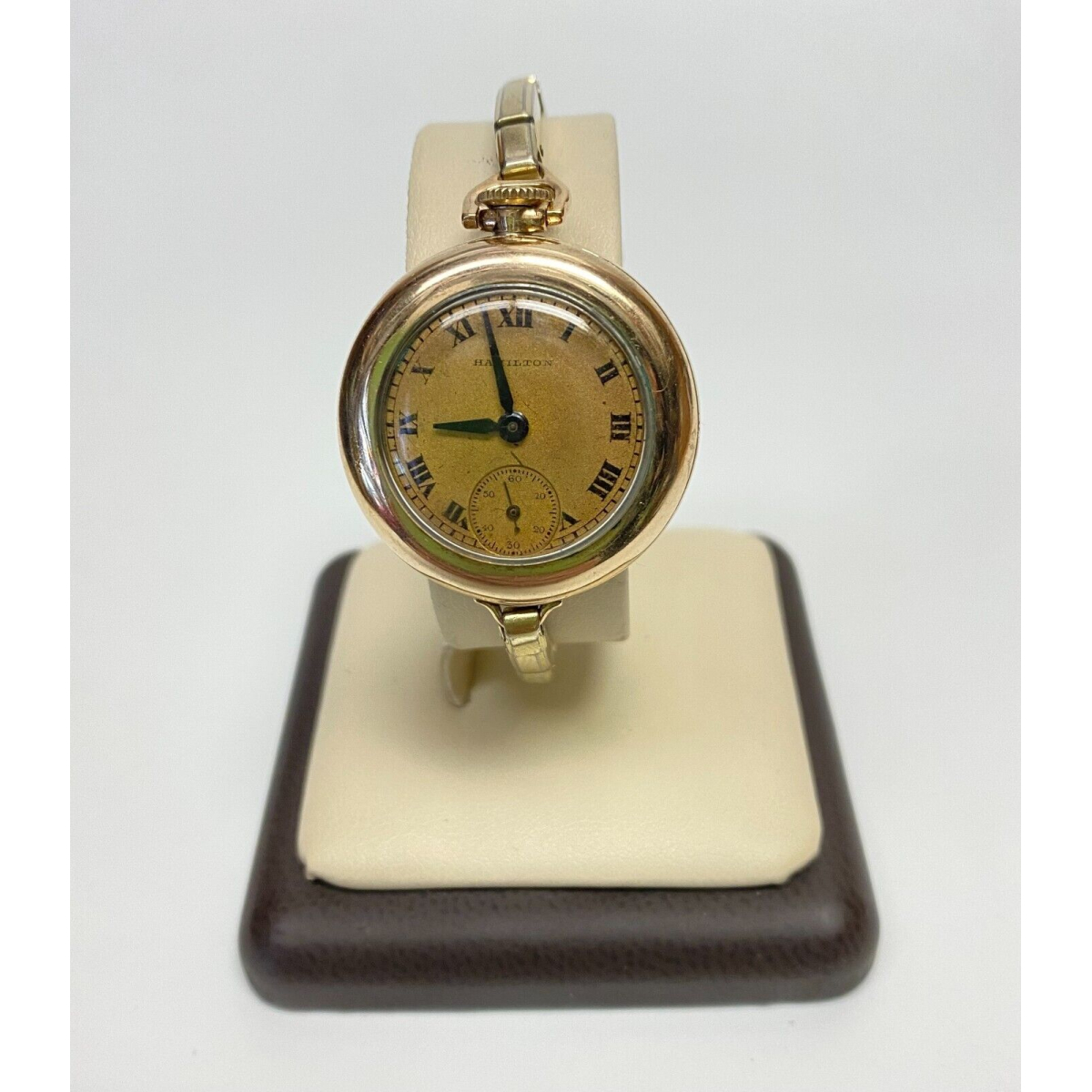 Hamilton Watch Movement Watch Co Lancaster PA Guaranteed 25 Years Case 10K GF