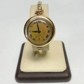 Hamilton Watch Movement Watch Co Lancaster PA Guaranteed 25 Years Case 10K GF