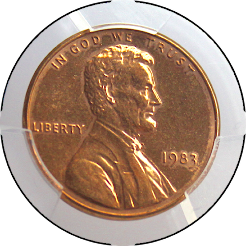 1983 PCGS LINCOLN MEMORIAL 1c