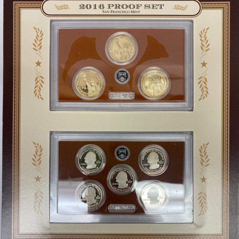 2016 Proof Set San Francisco Limited Edition 8pc