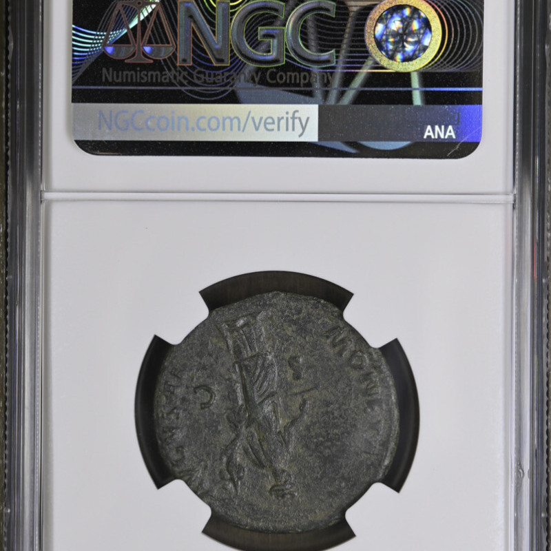 ROMAN EMPIRE DOMITIAN AD 81-96 AE As ROMAN EMPIRE DOMITIAN AD 81-96 AE As