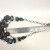 Antique Natural Labradoriten Necklace, Silver 900 Antique Natural Labradoriten Necklace, Silver 900