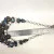 Antique Natural Labradoriten Necklace, Silver 900