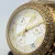 Techno Mania Real Diamond Bezel Chronograph Gold Stainless Steel Watch