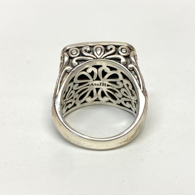 ANGELA BY JOHN HARDY STERLING SILVER 14K GOLD RING ANGELA BY JOHN HARDY STERLING SILVER 14K GOLD RING
