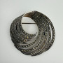 Vintage Sterling Silver 925 & Marcasite Swirl Brooch Stamped Pin EARLY-MID 20c