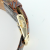 Vintage Omega 14K Gold 28mm Square Quartz Watch Brown Leather Strap