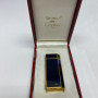 Vintage Cartier lighter Silver Lacquer Gold Plated 1970s