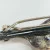 Antique Art Nouveau England .925 Sterling Silver Carved Amber Rose Brooch