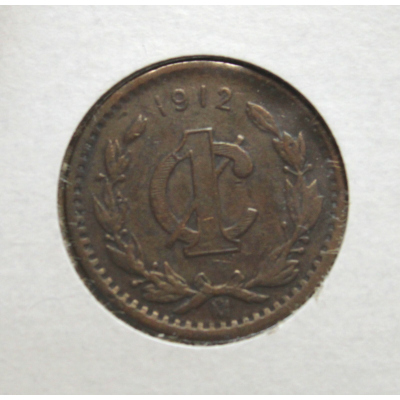 1912 Mexico ESTADOS UNIDOS MEXICANOS Centavo KM# 415 . # 32 1912 Mexico ESTADOS UNIDOS MEXICANOS Centavo KM# 415 . # 32