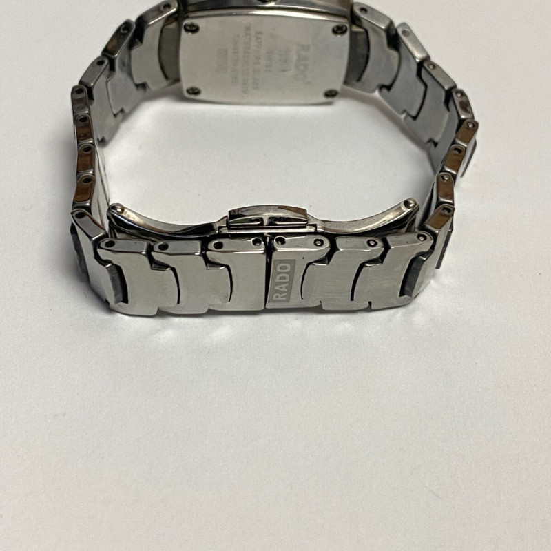 RADO Jubilee Women's Watch with Diamonds And Sapphire Glass, Dark Silver Tone