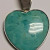 925 SS Heart Turquoise Center Stone Necklace Pendent Made in China 925 SS Heart Turquoise Center Stone Necklace Pendent Made in China