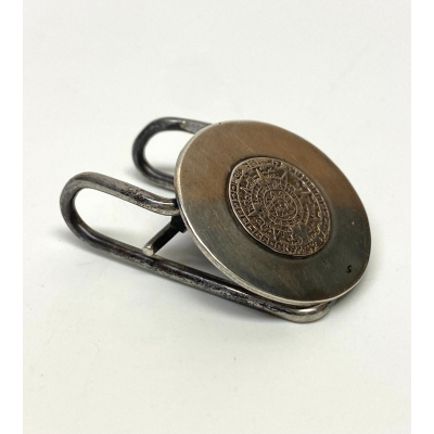 BARRER Sterling Silver Money Clip 1.5"