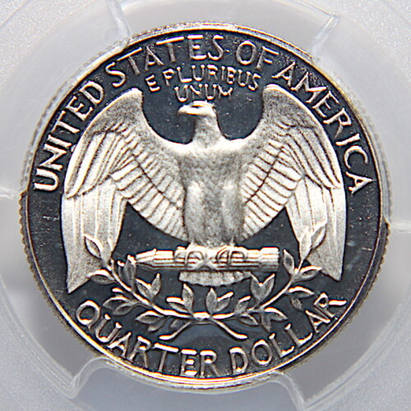 1983-S G.WASHINGTON 25C PCGS DCAM