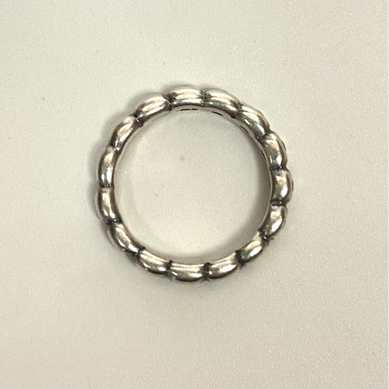 Authentic PANDORA Hope Ice Ring, Sterling Silver/White Cz Size 8