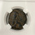 Byzantine Empire Anonymous Issue AE Follis AD 1028-1042 (Class B) NGC Ch F Byzantine Empire Anonymous Issue AE Follis AD 1028-1042 (Class B) NGC Ch F