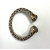 John Hardy Bracelet Dot Kick 925 Silver 18k Yellow Gold Cuff
