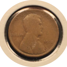 1912  WHEAT PENNY Abraham Lincoln One Cent #015
