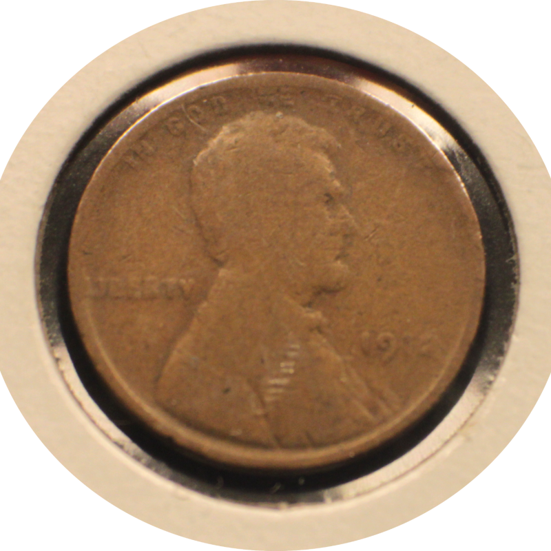 1912  WHEAT PENNY Abraham Lincoln One Cent #015