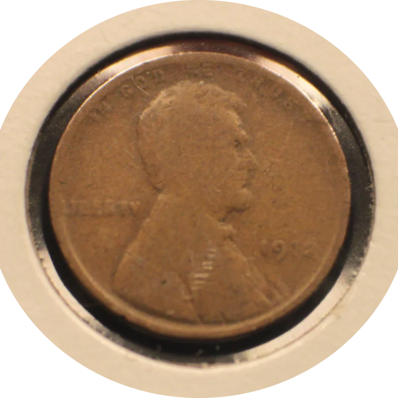 1912  WHEAT PENNY Abraham Lincoln One Cent #015