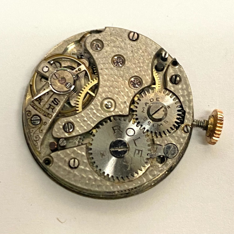 Rolex World's Records Geneve Suisse Gold Medal 9k Square Watch, 1920s Rolex World's Records Geneve Suisse Gold Medal 9k Square Watch, 1920s