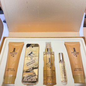 Set 1 Billion Men Shower Gel, Eau De Toilette, after Shave, Body Mist