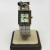 TORY BURCH Surrey Silver-tone Chain Lock Bracelet Watch TORY BURCH Surrey Silver-tone Chain Lock Bracelet Watch